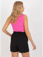 Šortky D73760R62159KA čierna