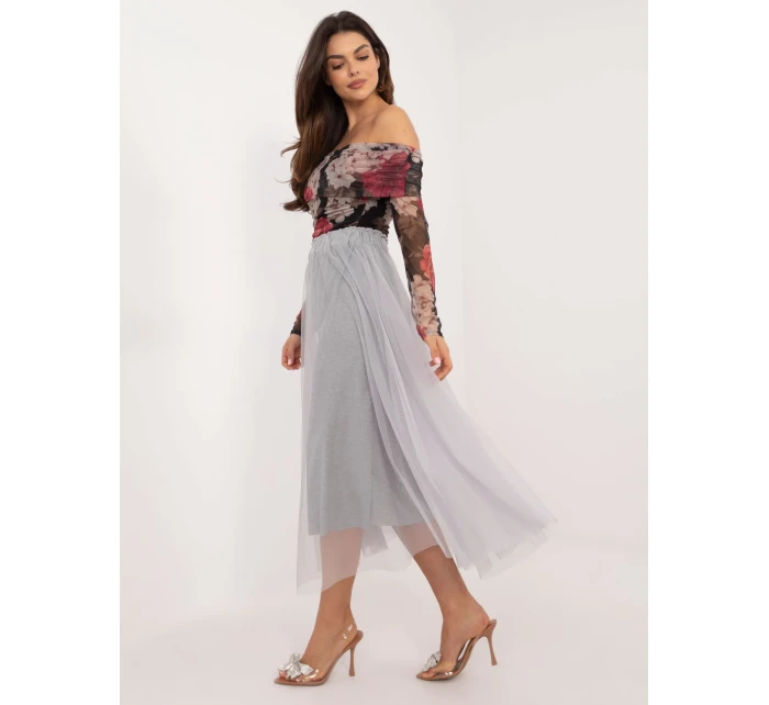 Sukňa DHJ SD 19568.13X sivá