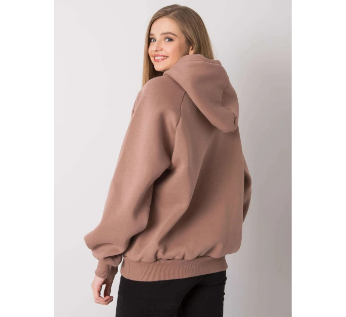 Mikina EM BL 651/1.21X hnedá