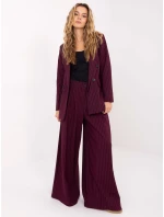 Spodnie IT SP model 21757241 bordowy - FPrice