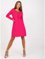 Dámske šaty RV SK 8054 fuchsiové