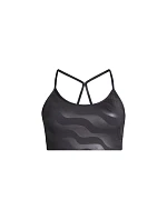 Športová podprsenka CASALL Sleek Strappy Sports Bra Printed, čierna Športová podprsenka CASALL Sleek Strappy Sports Bra Printed, čierna