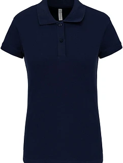 K 240 Dámské elastické piqué polo model 22506649 navy - Kariban