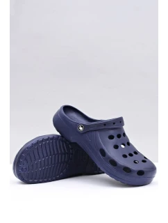 Męskie Klapki Sandały Do Ogrodu Basen Granatowe