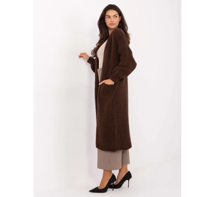 Jumper MI SW WM6155.82 tmavohnedý