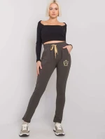 Tepláky RV DR model 17500247 tmavá khaki - FPrice