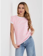 Tričko RV TS A1125.85 bielo-ružové