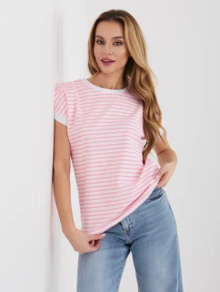 T shirt RV TS A1125.85 biało różowy