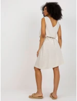 Šaty WN SK VE38.06 svetlo béžová