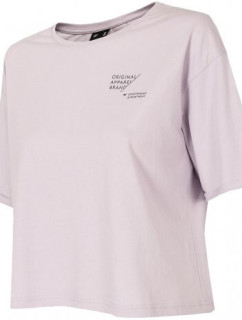 Dámske tričko H4L21-TSD023 svetlo fialové - 4F