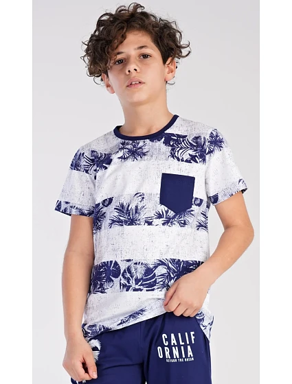 Dětské pyžamo kapri model 22407993 - Vienetta Kids Dětské pyžamo kapri model 22407993 - Vienetta Kids
