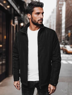 Pánska prechodná bunda čierna FashionStreet TX4995