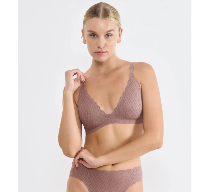 sloggi ZERO Feel Bliss THE UP P Bra - BROWN - SLOGGI BROWN - SLOGGI