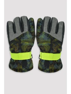 Chlapecké lyžařské rukavice model 21327735 Vzory - Noviti