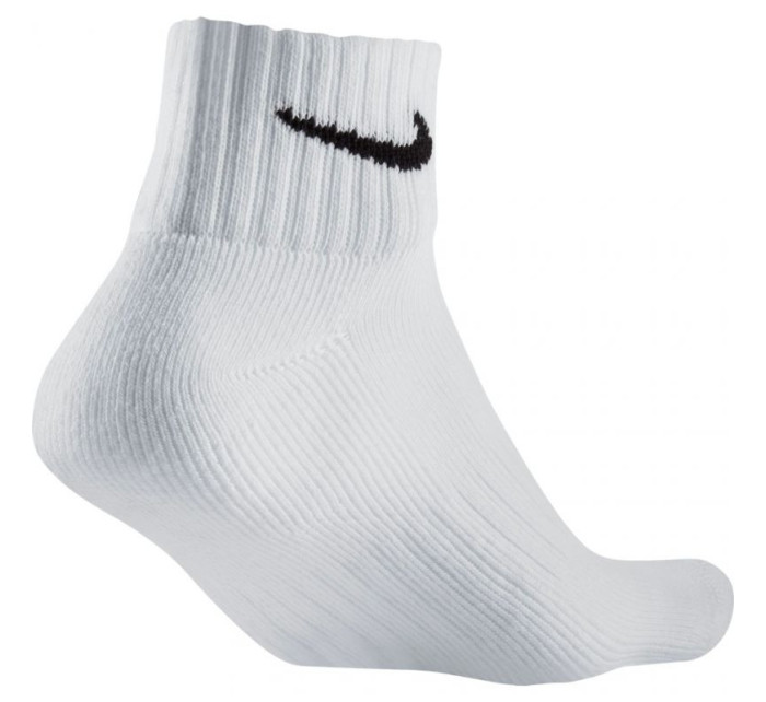Nike Value Cotton Quarter 3 páry ponožiek M SX4926 101
