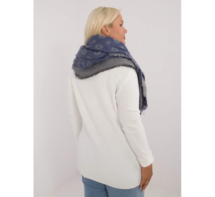 Šál AT SZ 1701.61 sivomodrý Šál AT SZ 1701.61 sivomodrý