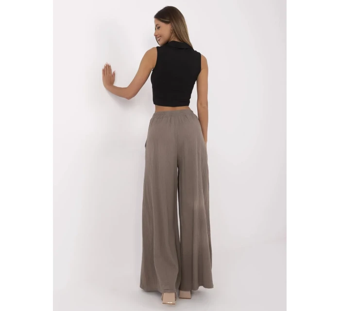 Spodnie MI SP model 21049569 brązowy - FPrice