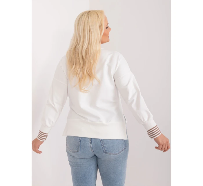 Bluzka RV BZ model 19755286 ecru - FPrice Bluzka RV BZ model 19755286 ecru - FPrice