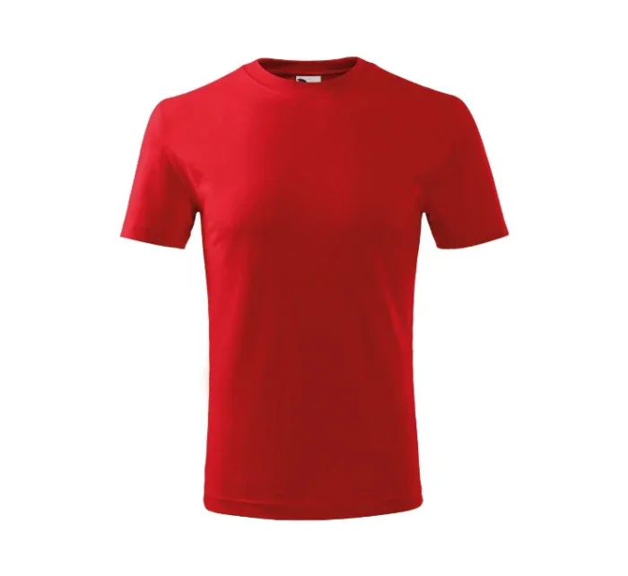 Klasické nové tričko pre deti červené