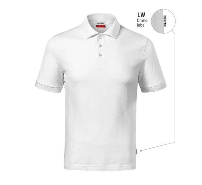 Resist Heavy Polo Shirt white 00 (značka)