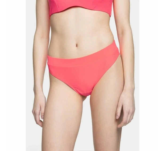 Spodný diel plaviek H4L21-KOS002D Neónovo ružová - 4F