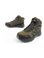 Lee Cooper pánské zimní trekové boty zateplené nepromokavé zelené
