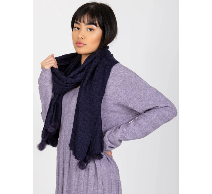 Šál AT SZ E 318.57P tmavo modrá Šál AT SZ E 318.57P tmavo modrá