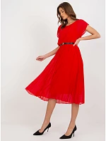 Sukienka DHJ SK czerwony model 22179294 - FPrice Sukienka DHJ SK czerwony model 22179294 - FPrice