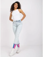 Džínsové nohavice MR SP 251 1.95 svetlo modrá