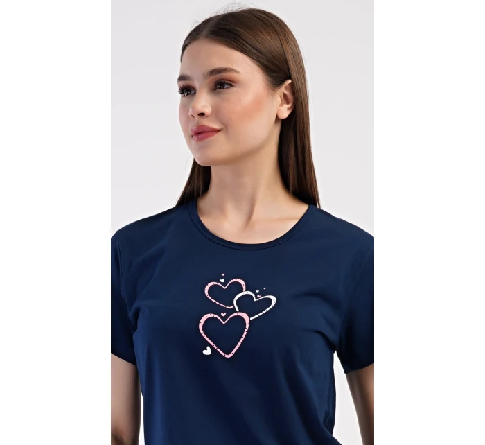 Dámské domácí šaty s tříčtvrtečním rukávem model 21059941 - Vienetta