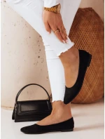 Dámské semišové baleríny s podpatkem black Dstreet model 21984655 - FashionStreet Dámské semišové baleríny s podpatkem black Dstreet model 21984655 - FashionStreet