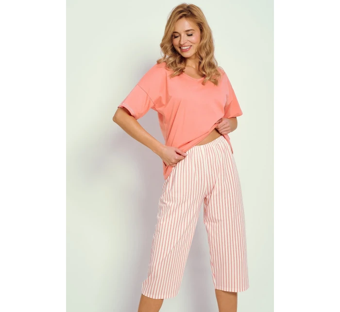 Taro Eloise 3323 cr/r M-XL W25 dámske pyžamo Taro Eloise 3323 cr/r M-XL W25 dámske pyžamo