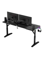 Herní stůl Hero model 21429425 RGB Black - Huzaro