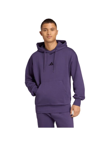 Pánska mikina adidas Essentials Feelcozy purple JX5661 pánske farby