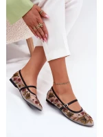 Baleríny S A Páskem Černé model 21699850 - Boto