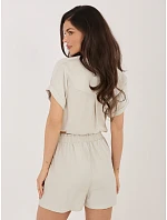 Šortky D60103M62612KA2 svetlo béžová Šortky D60103M62612KA2 svetlo béžová