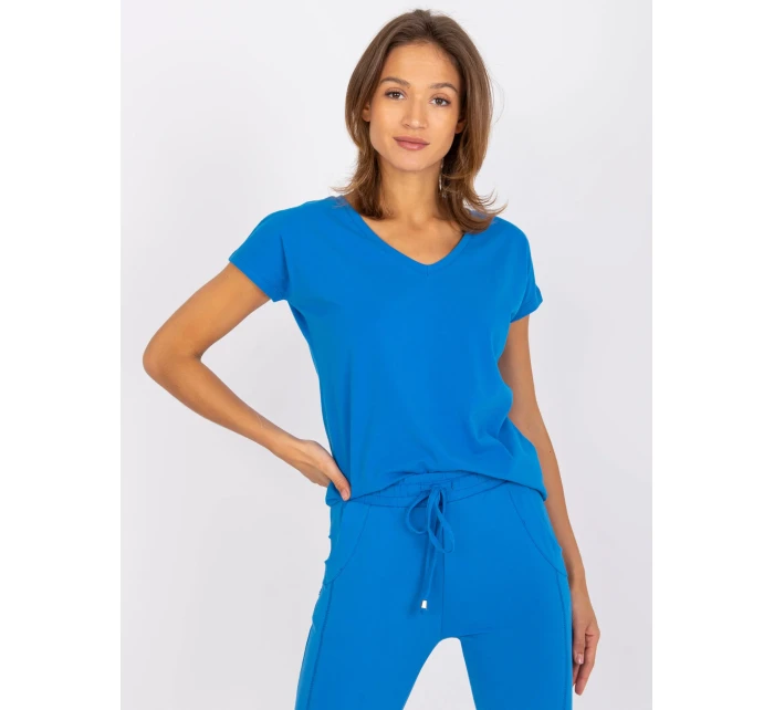 Tričko RV TS model 14820016 tmavě modrá - FPrice Tričko RV TS model 14820016 tmavě modrá - FPrice