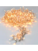 VIANOČNÝ STROMČEK SVETELNÁ REŤAZ 480 VIEDOL ČASOVAČ TEPLÁ BIELA PRIEHĽADNÝ DRÔT