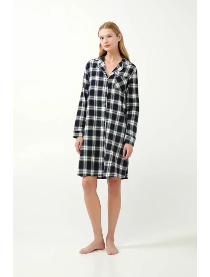 Vamp - Flanelová nočná košeľa 21703 - Vamp Vamp - Flanelová nočná košeľa 21703 - Vamp