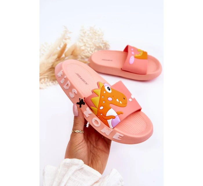 Dětské pěnové pantofle model 21623959 Světle růžová Dario - Boto