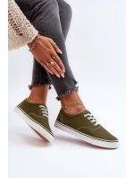 Dámské klasické tmavě zelené tenisky model 21654389 - Boto