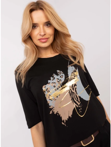 Blúzka CLM BZ 0119.36 čierna Blúzka CLM BZ 0119.36 čierna