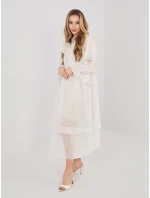 Sukienka IT SK model 22031460 jasny beżowy - FPrice