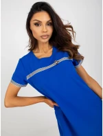 Dámské šaty LK SK model 18265558 tmavě modrá - FPrice