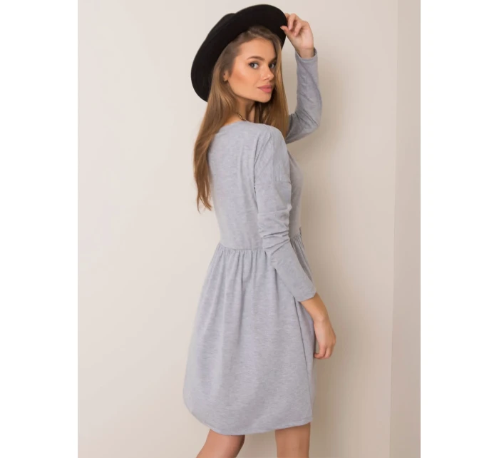 Šaty RV SK 5889.41P sivá