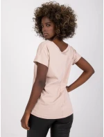 Tričko RV TS 4832.01P béžové Tričko RV TS 4832.01P béžové