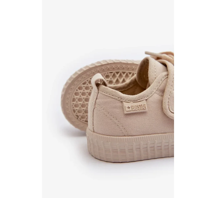 Detské tenisky HI-POLY SYSTEM BIG STAR Beige Detské tenisky HI-POLY SYSTEM BIG STAR Beige