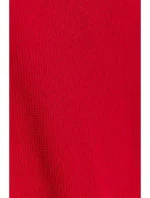 Asymetrické šaty s výstřihem model 20774223 červené - Moe