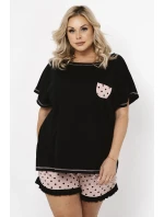 Talianska móda Buscato c.r. c.r. farba:čierna/tlač