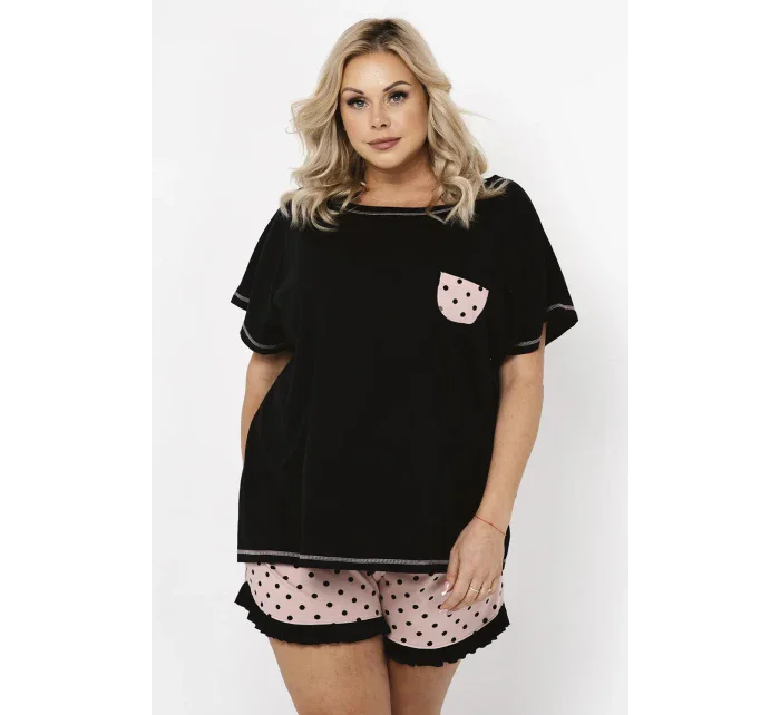 Talianska móda Buscato c.r. c.r. farba:čierna/tlač